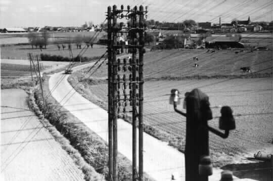 à l'emplacement du quartier du Lierre en 1960